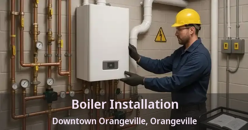 Boiler Installation Downtown Orangeville, Orangeville - ON
