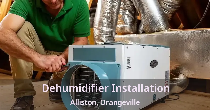 Dehumidifier Installation Alliston, Orangeville - ON