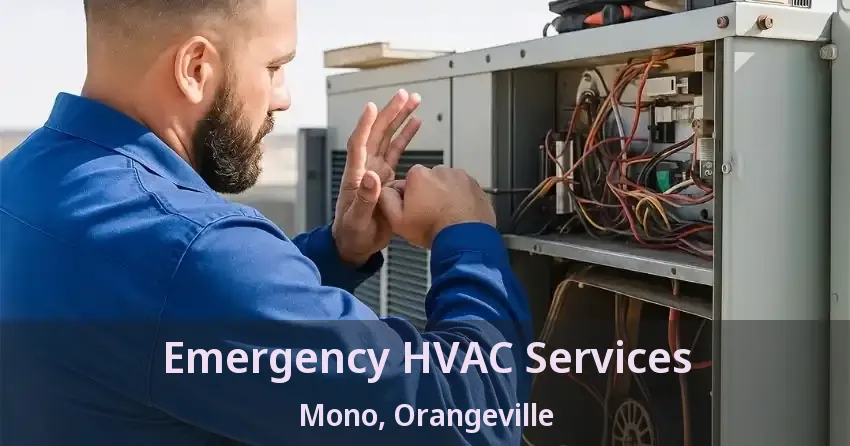 Emergency HVAC Services Mono, Orangeville - ON