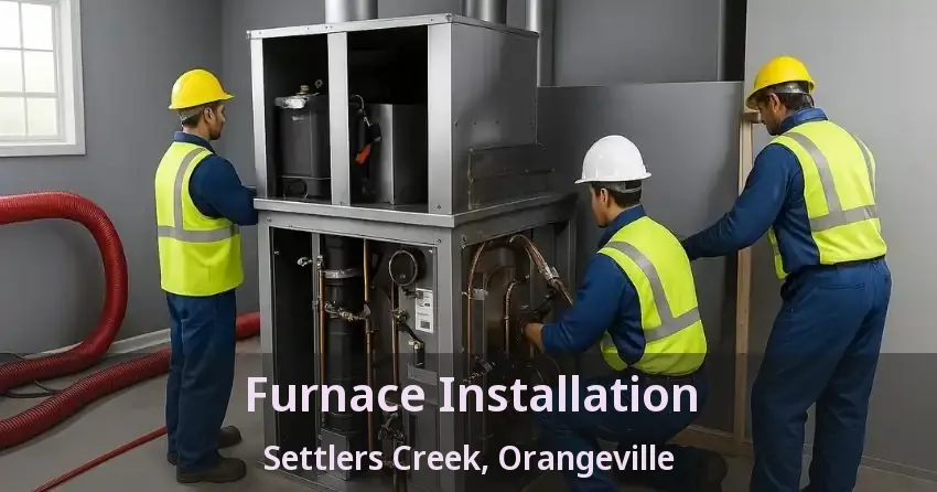 Furnace Installation Settlers Creek, Orangeville - ON