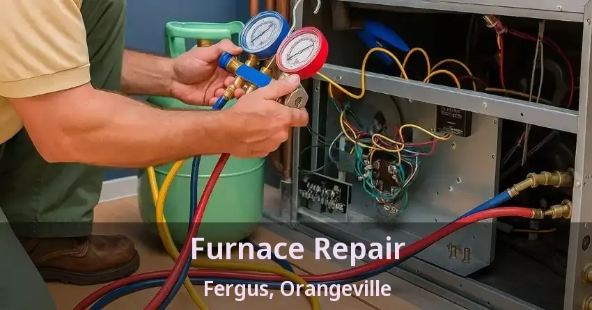 Furnace Repair Fergus, Orangeville - ON