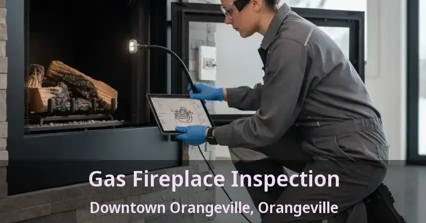 Gas Fireplace Inspection Downtown Orangeville, Orangeville - ON