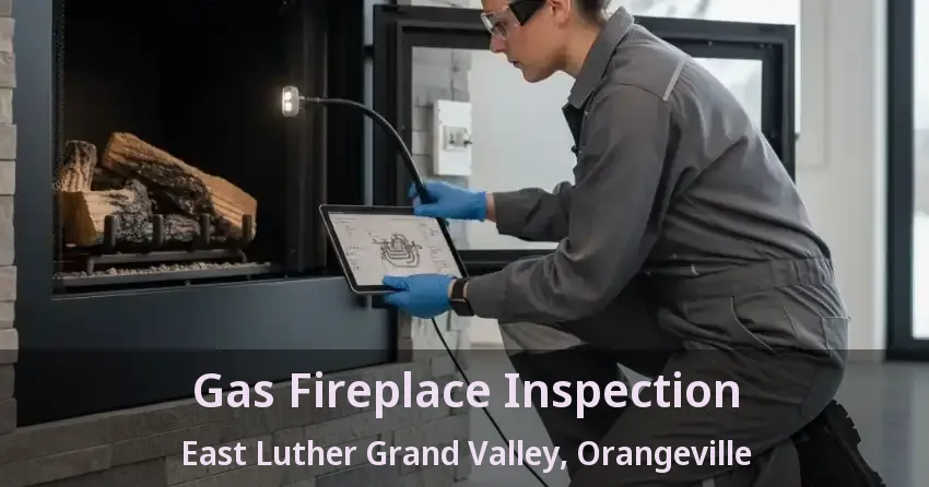 Gas Fireplace Inspection East Luther Grand Valley, Orangeville - ON