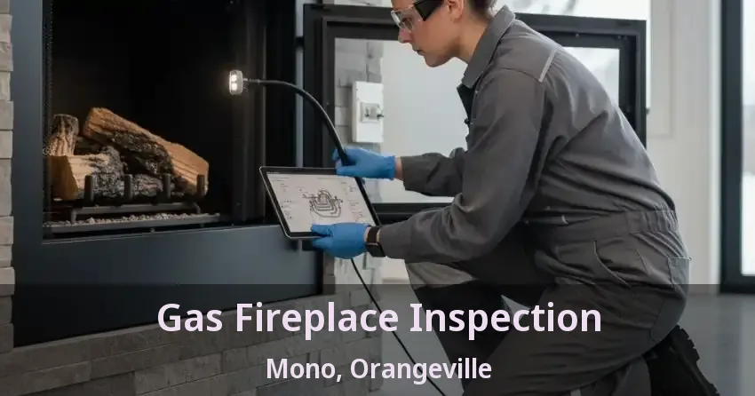 Gas Fireplace Inspection Mono, Orangeville - ON