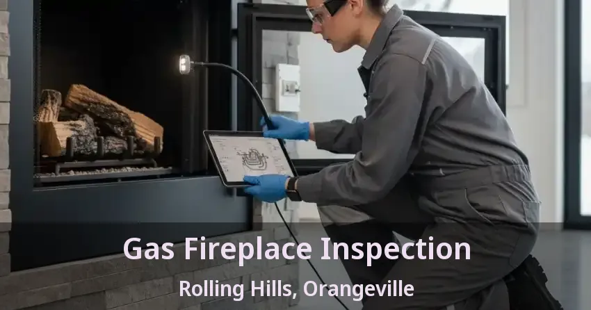 Gas Fireplace Inspection Rolling Hills, Orangeville - ON