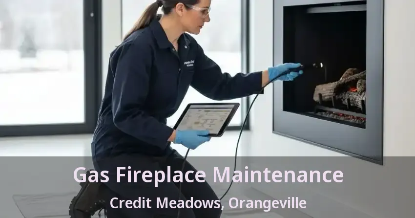 Gas Fireplace Maintenance Credit Meadows, Orangeville - ON