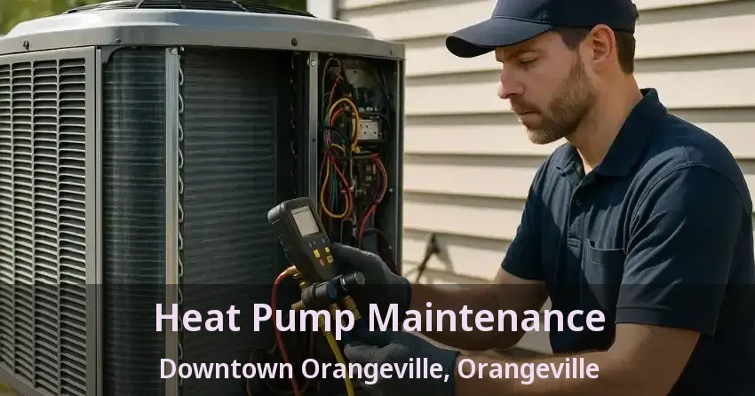 Heat Pump Maintenance Downtown Orangeville, Orangeville - ON