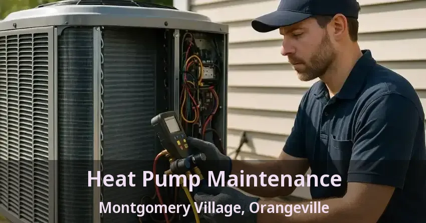 Heat Pump Maintenance Montgomery Village, Orangeville - ON