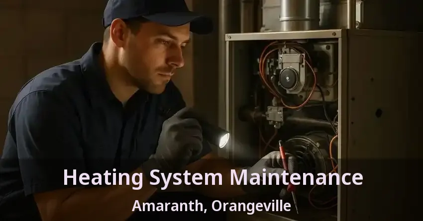 Heating System Maintenance Amaranth, Orangeville - ON