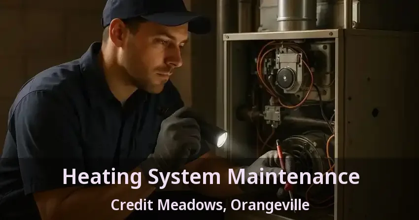 Heating System Maintenance Credit Meadows, Orangeville - ON