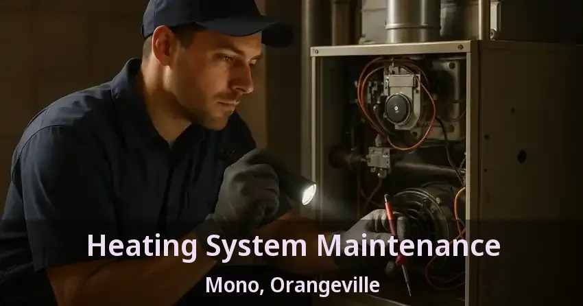 Heating System Maintenance Mono, Orangeville - ON
