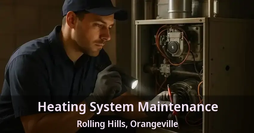 Heating System Maintenance Rolling Hills, Orangeville - ON