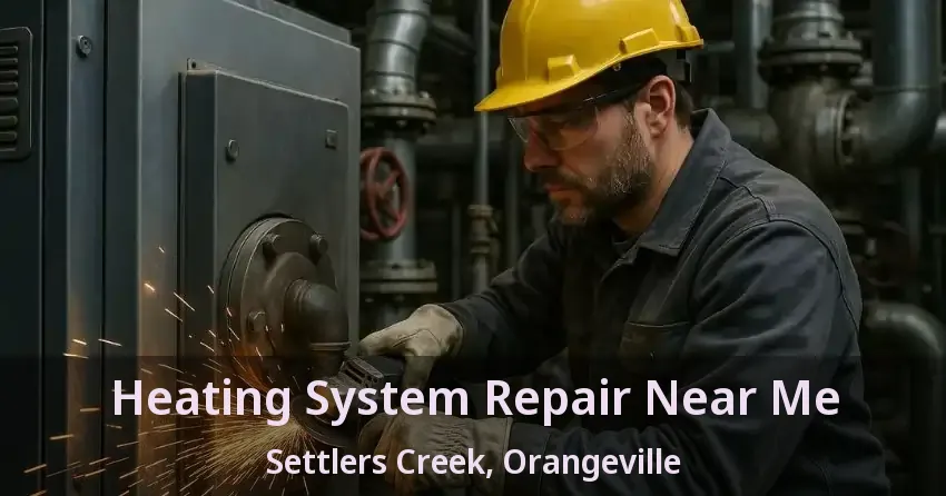 Heating System Repair Near Me Settlers Creek, Orangeville - ON