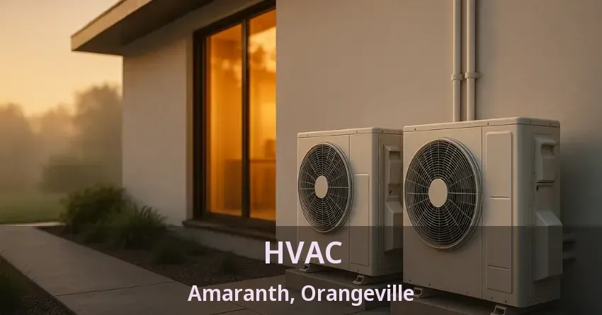 HVAC Amaranth, Orangeville - ON