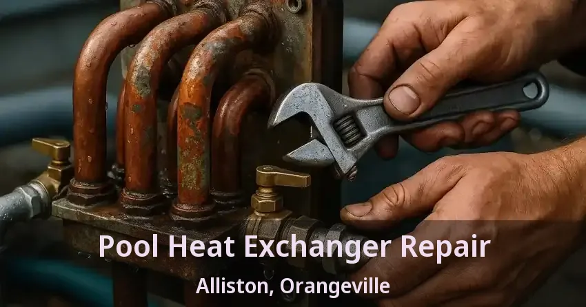 Pool Heat Exchanger Repair Alliston, Orangeville - ON