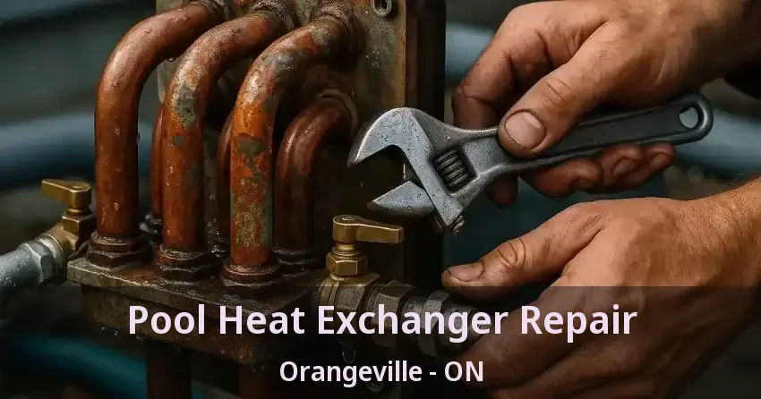 Pool Heat Exchanger Repair Orangeville - ON