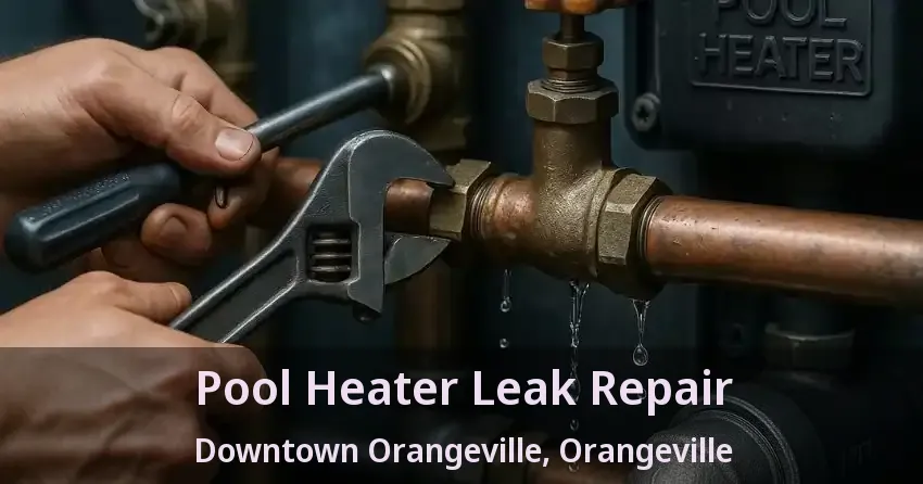Pool Heater Leak Repair Downtown Orangeville, Orangeville - ON