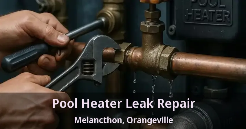 Pool Heater Leak Repair Melancthon, Orangeville - ON