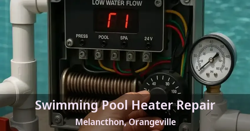 Swimming Pool Heater Repair Melancthon, Orangeville - ON