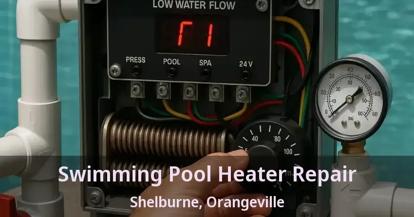 Swimming Pool Heater Repair Shelburne, Orangeville - ON